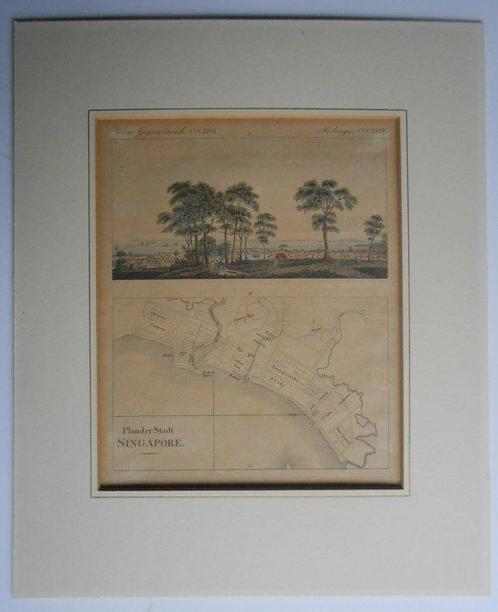Friedrich Johann Justin Bertuch (1747-1822) - Plan der Stadt, Antiek en Kunst, Antiek | Overige Antiek