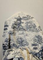 Originele Oosterse Toile de Jouy Stof - 300x280cm - Blauw