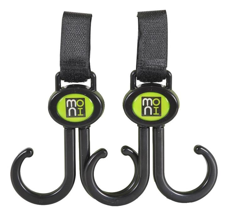 Moni 2 Stuks Universele Dubbele Tassenhaak, Kinderen en Baby's, Kinderwagens en Combinaties, Nieuw, Verzenden