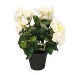 Kunstplant Begonia wit 30 cm - Overige kunstplanten, Huis en Inrichting, Kamerplanten, Ophalen of Verzenden