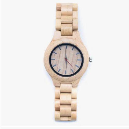 Houten horloge, handgemaakt - dames vintage quarts, eco, Sieraden, Tassen en Uiterlijk, Overige Accessoires