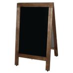 Olympia houten stoepbord 85x50cm, Verzenden