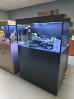 Maatwerk antraciet Dibond aquarium - showroommodel -, Dieren en Toebehoren, Vissen | Aquaria en Toebehoren, Nieuw, Leeg aquarium