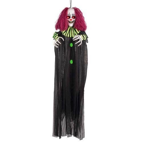 Halloween Terror Clown 130cm, Hobby en Vrije tijd, Feestartikelen, Nieuw, Verzenden