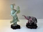 2 Jolis statues Chine - Steen - China (Zonder minimumprijs)
