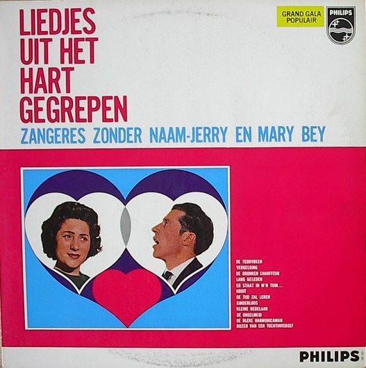 Lp - Zangeres Zonder Naam - Jerry En Mary Bey - Liedjes Uit, Cd's en Dvd's, Vinyl | Nederlandstalig, Verzenden