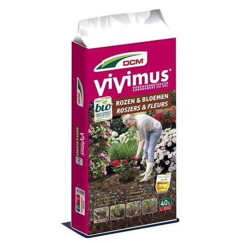 Vivimus® Rozen & Bloemen 40l, Tuin en Terras, Aarde en Mest, Ophalen of Verzenden