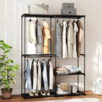 Draagbare Kledingrek, Metalen Frame, Stoffen Planken, Veel R, Huis en Inrichting, Kasten | Kledingkasten, Verzenden, Nieuw