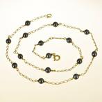 Choker halsketting - 18 karaat Geel goud