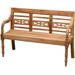 Eetkamerstoel  Hout Naturel - Armstoel Naturel  - Stoel, Huis en Inrichting, Stoelen, Ophalen of Verzenden, Nieuw