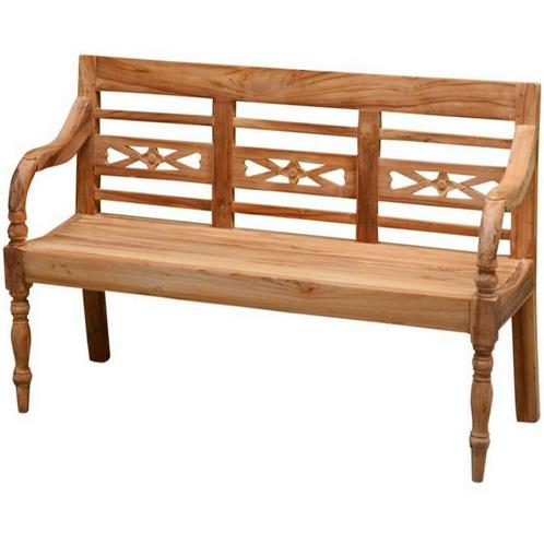 Eetkamerstoel  Hout Naturel - Armstoel Naturel  - Stoel, Huis en Inrichting, Stoelen, Nieuw, Ophalen of Verzenden