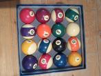 Bordspel - Team-005 MAYER 16x palle da biliardo, stecca