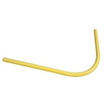 pvc doorvoerbocht d63 r500 1200 x 1200 mm Geel - Gas, Doe-het-zelf en Verbouw, Buizen en Afvoer, Ophalen of Verzenden