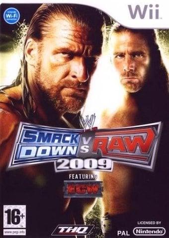 WWE Smackdown! vs Raw 2009 (Wii Games) (Nintendo Wii), Spelcomputers en Games, Games | Nintendo Wii, Zo goed als nieuw, Ophalen of Verzenden