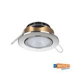 Bieden: Quick Nikita downlight LED spot 12/24V 4W stainless, Ophalen of Verzenden, Nieuw, Elektra en Verlichting, Zeilboot of Motorboot