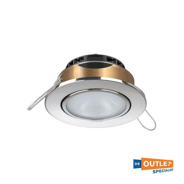 Bieden: Quick Nikita downlight LED spot 12/24V 4W stainless, Watersport en Boten, Bootonderdelen, Elektra en Verlichting, Nieuw