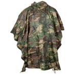 MFH Poncho, Rip Stop, woodland, 144 x 223 cm, Caravans en Kamperen, Regenkleding, Verzenden, Nieuw