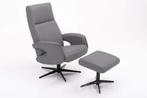 Relaxfauteuil Hoorn - relaxfauteuils - Grijs, Nieuw, Grijs, Stof