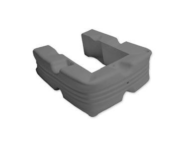 Blockfender Flex Zwart 100 x 12 x 7 cm, Watersport en Boten, Bootonderdelen, Ophalen of Verzenden