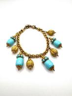 Armband - 18 karaat Geel goud Turquoise - Turquoise -