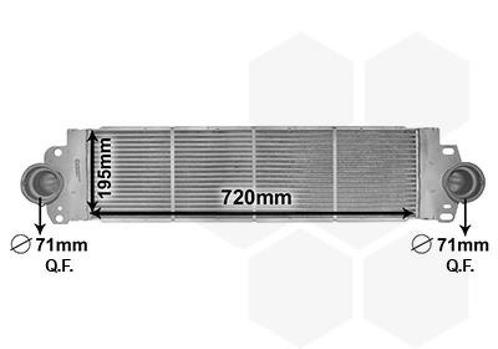 INTERCOOLER VOOR VW TRANSPORTER T5 2003-2009 7E0145804B, Auto-onderdelen, Airco en Verwarming, Nieuw, Ophalen of Verzenden