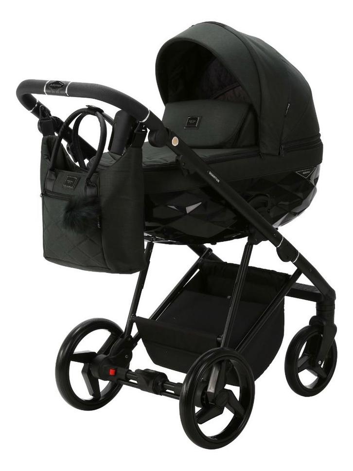 Adamex Quantum Std Green/Black 2-in-1 Kinderwagen, Kinderen en Baby's, Autostoeltjes, Nieuw, Verzenden