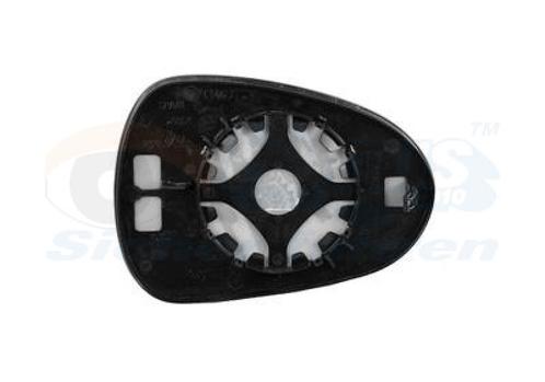 SPIEGELGLAS MET PAD VOOR SEAT IBIZA 2008-2012 6J0857521F, Auto-onderdelen, Spiegels, Nieuw, Ophalen of Verzenden
