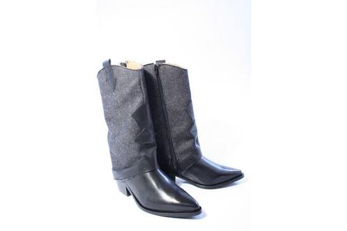 -45% DWRS Label  DWRS Label Shetland denim laarzen  maat 38, Kleding | Dames, Schoenen, Zwart, Nieuw, Verzenden