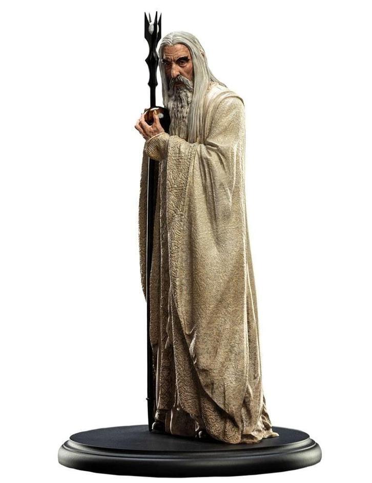Lord of the Rings Statue Saruman The White 19 cm, Verzamelen, Lord of the Rings, Nieuw, Ophalen of Verzenden