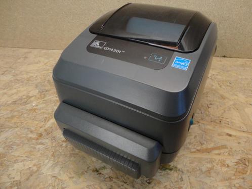 Zebra GX430t Thermal Label Printer + Cutter300DPi USB &, Computers en Software, Printers, Gebruikt, Ophalen of Verzenden