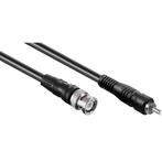 BNC (m) - Tulp RCA (m) kabel - RG59 - 75 Ohm /, Nieuw, Ophalen of Verzenden