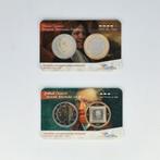 Nederland. Coin Card 2021/2022 Beroemde Nederlandse, Postzegels en Munten