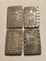 Japan. 4x Ichibugin, Edo period (Zonder Minimumprijs)