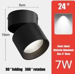 LED Plafondspot Downlight – Opbouw Aluminium 7W 10W 15W, Huis en Inrichting, Lampen | Spots, Verzenden, Nieuw