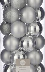 House of Seasons Plastic Kerstballen Set - 30 Stuks - Ø6 cm, Ophalen of Verzenden, Zo goed als nieuw