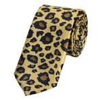 Fako Fashion - Skinny Stropdas - Print - 145cm - Luipaard, Kleding | Heren, Verzenden, Nieuw