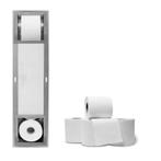 Inbouw Toiletrolhouder LoooX Closed CL5 Met Reserverolhouder, Ophalen of Verzenden, Nieuw
