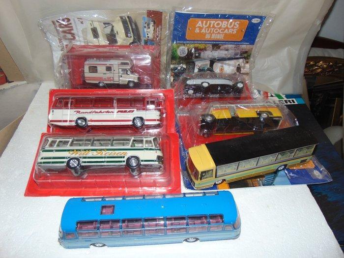 Hachette 1:43 - Modelbus (7) - Autobus miniature / autocars, Hobby en Vrije tijd, Modelauto's | 1:5 tot 1:12