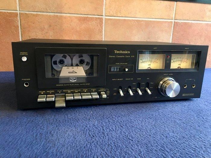 Technics - RS-616 - Cassetterecorder-speler, Audio, Tv en Foto, Radio's