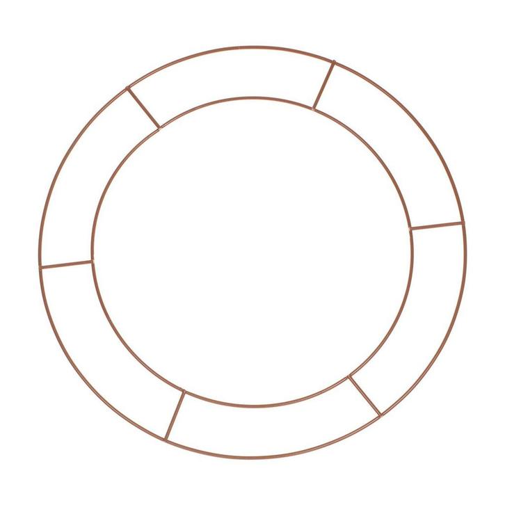 Rose Gouden Frame Rond Metaal 40cm, Hobby en Vrije tijd, Feestartikelen, Nieuw, Verzenden