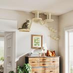 TRUUSK Katten Klimmuur Set - 3-delig Kattenmeubilair - Krabp, Dieren en Toebehoren