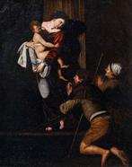 Da Caravaggio (XVIII) - Madonna dei Pellegrini, Antiek en Kunst, Kunst | Schilderijen | Klassiek