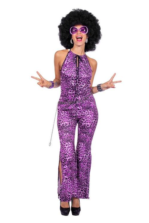 Catsuit Panter Paars Dames, Kleding | Dames, Carnavalskleding en Feestkleding, Nieuw, Ophalen of Verzenden