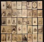Diverse fotografen - 40 carte de visite Engeland, Nieuw