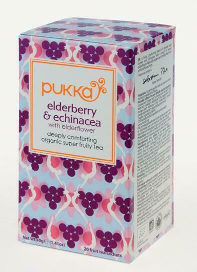 PUKKA THEE ELBERRY ECHINACEA, Hobby en Vrije tijd, Theezakjes