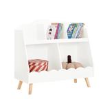 Kinderboekenkast met 5 Vakken – Witte Montessori Kast, Verzenden, Nieuw