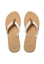 Reef Slippers Cushion Sands RF0A3YOWCLD Wit / Bruin-38.5, Verzenden, Nieuw, Wit