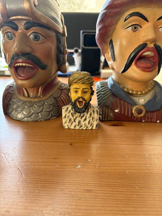 Gaper - Leuke collectie Gapers 1970/1980 – 9 stuks – echte, Antiek en Kunst, Curiosa en Brocante