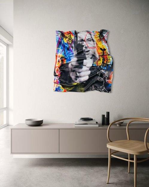 SOYZ BANK (1988) x AIIROH (1987) - Kurt Cobain by Aiiroh, Antiek en Kunst, Kunst | Designobjecten
