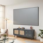 Projectiescherm Väkhoga grijs 100 inch 224x127 cm [en.casa], Audio, Tv en Foto, Beamers, Verzenden, Nieuw